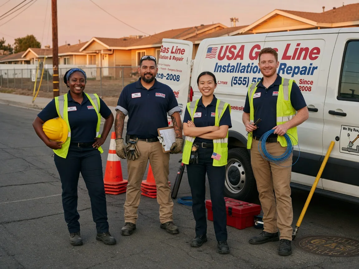 Gas Line Installation company in North Buena Vista, IA